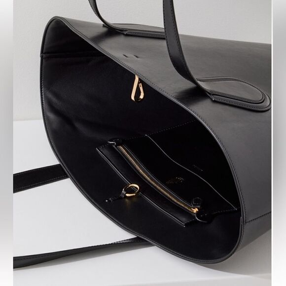 NWT Mark Cross Arc Tote Black Leather $1,850 - Picture 6 of 7